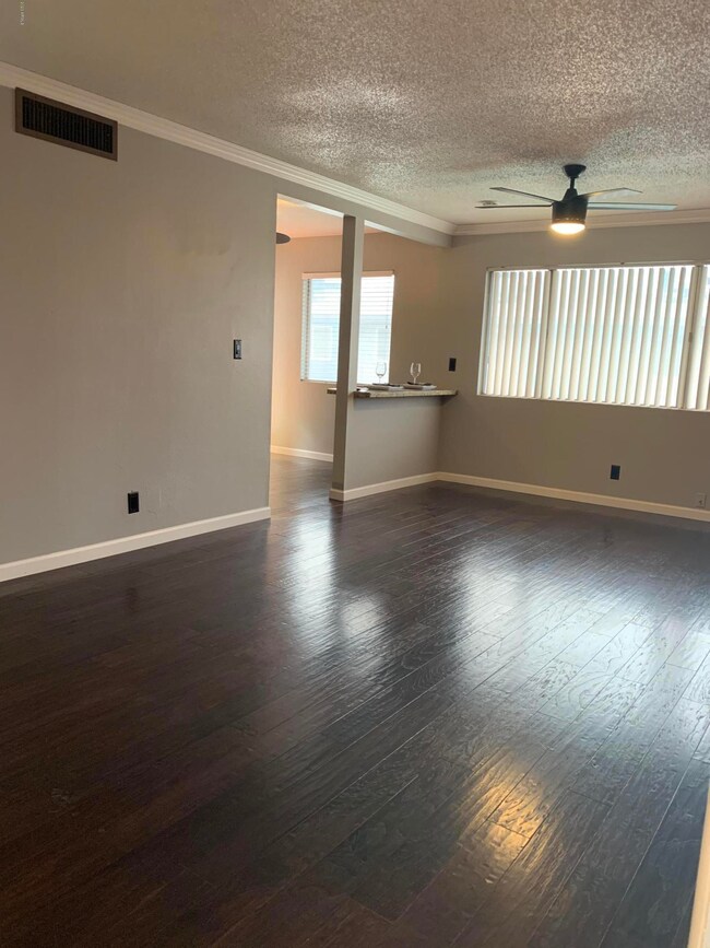 Living/dining room from front door