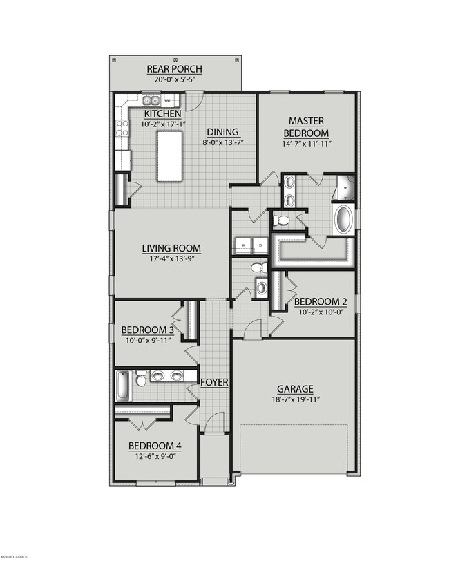 Yate A II Floor Plan