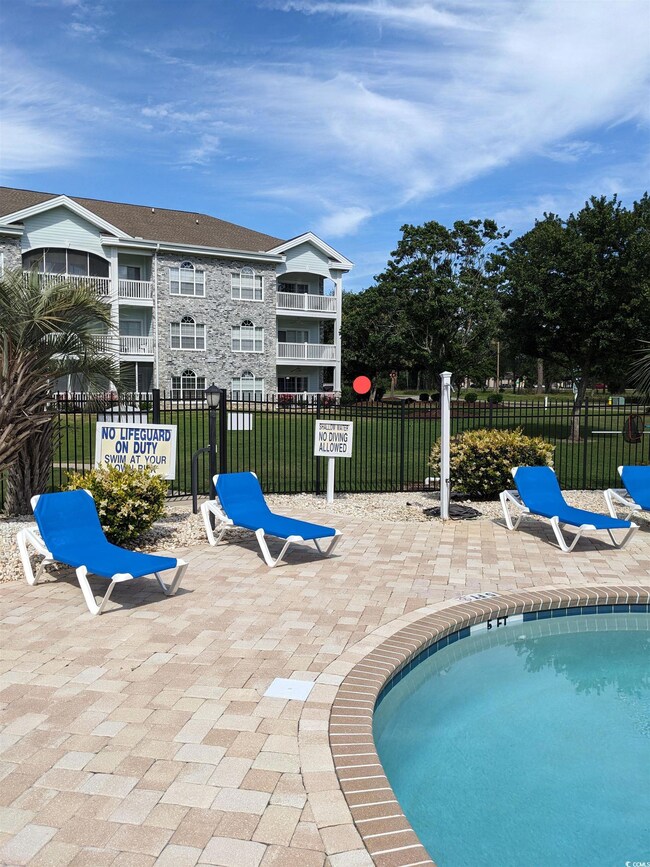 View of pool