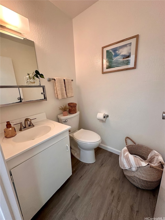 Charming half bath—perfect for guests