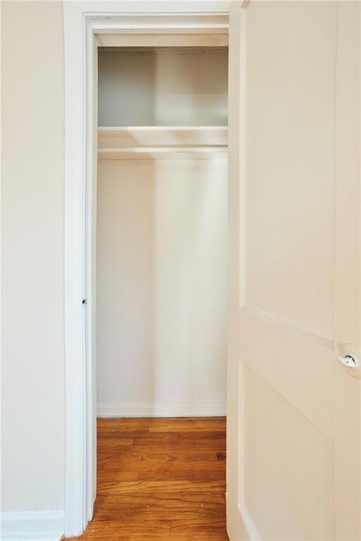 View of closet