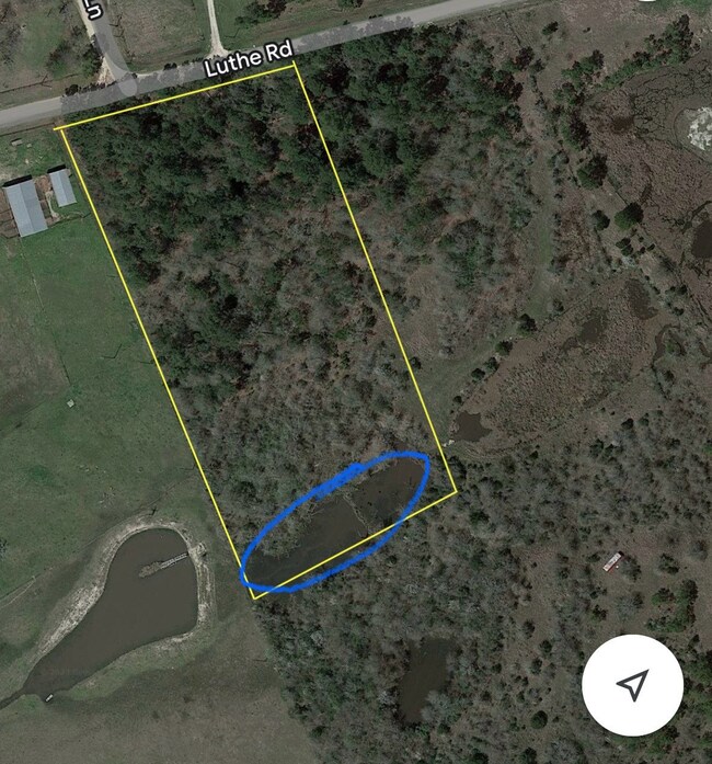 There’s a good sized pond, or small lake, in the b