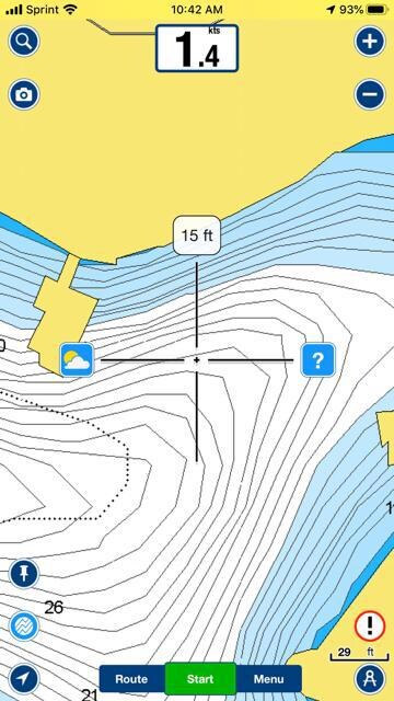 Good water depth