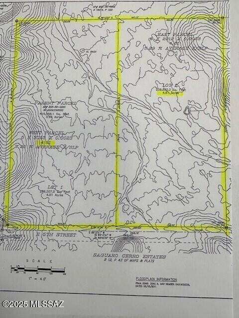Topo map of split lot jpg