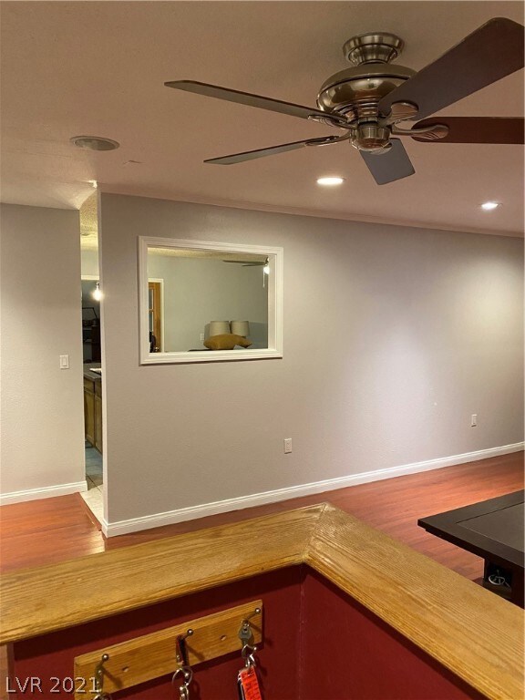 Front entrance to living room