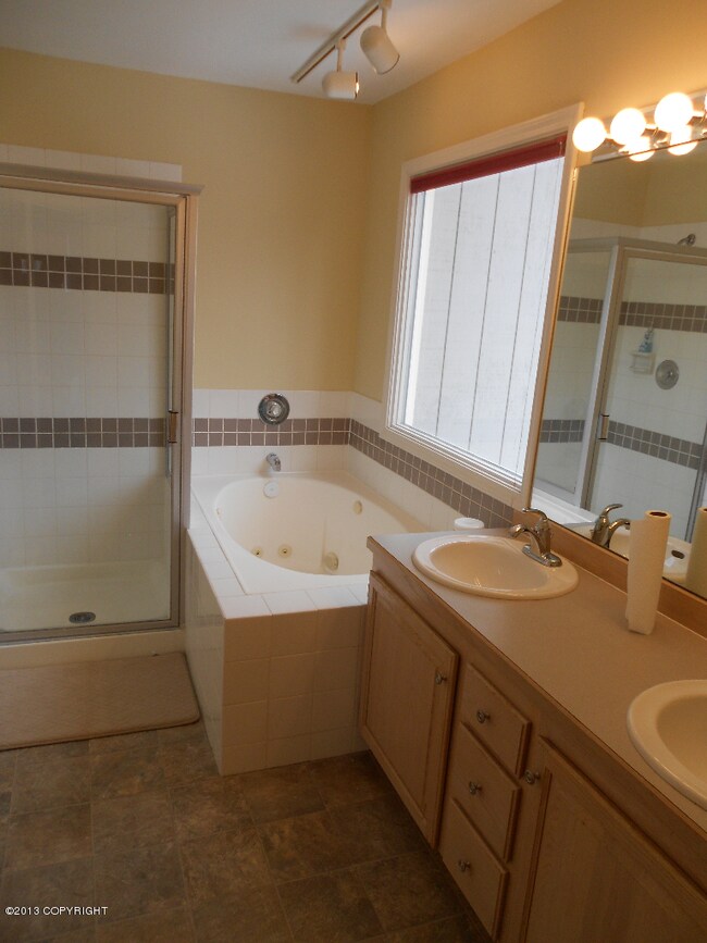 Master Bath with jetted tub