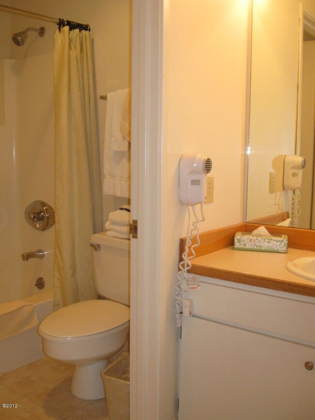 Full bath off kitchen