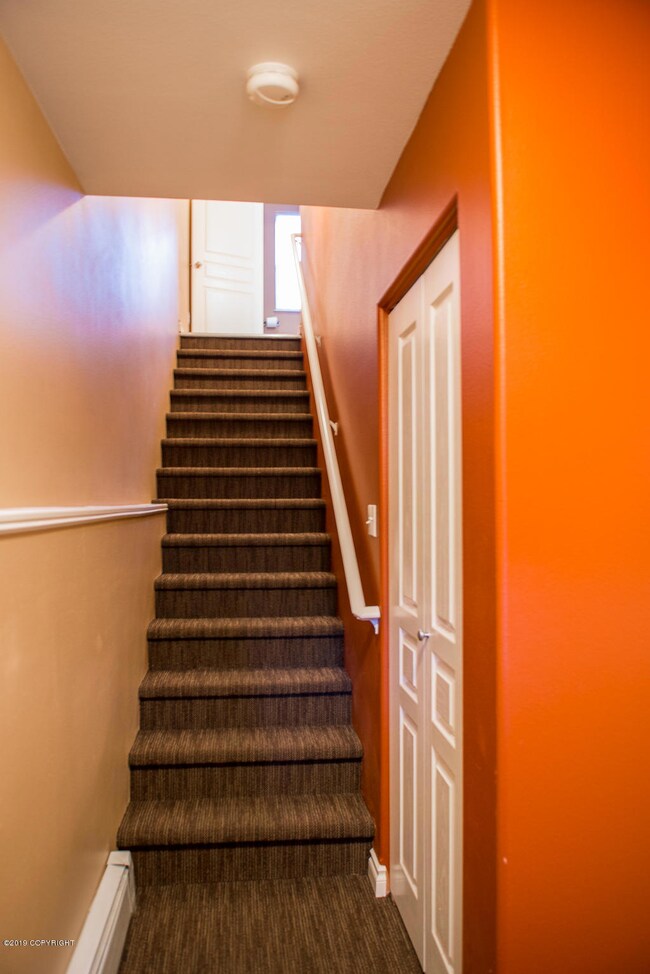 Entry & stairs to living areas