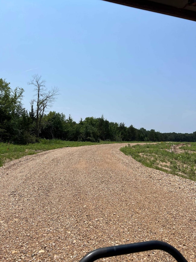 on county maintained road.