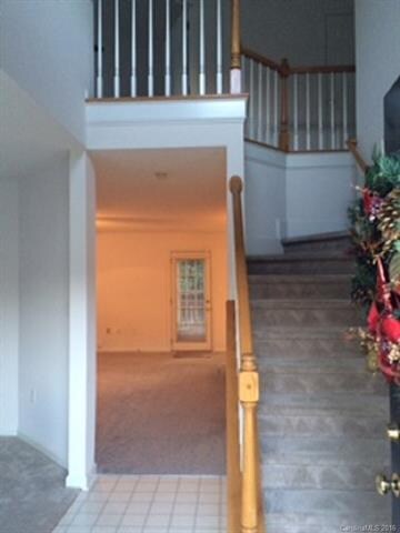 Enter into a 2 story foyer!