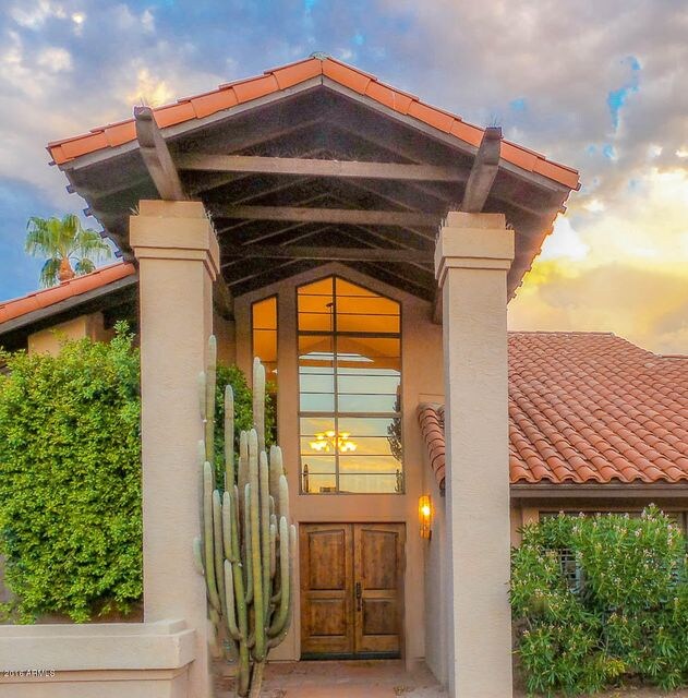 9818 Entrance at Sunrise