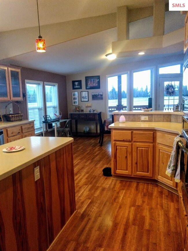 Open kitchen concept