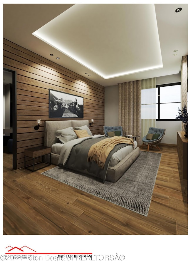 Rendering Master Bedroom