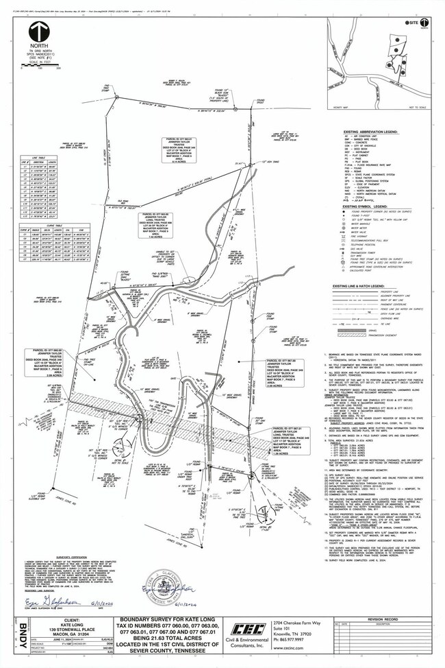 Jones Cove Parcel Survey 2024