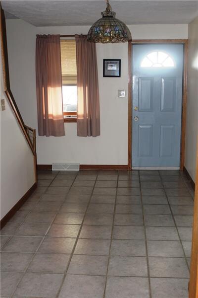Dining area open to the kitchen.