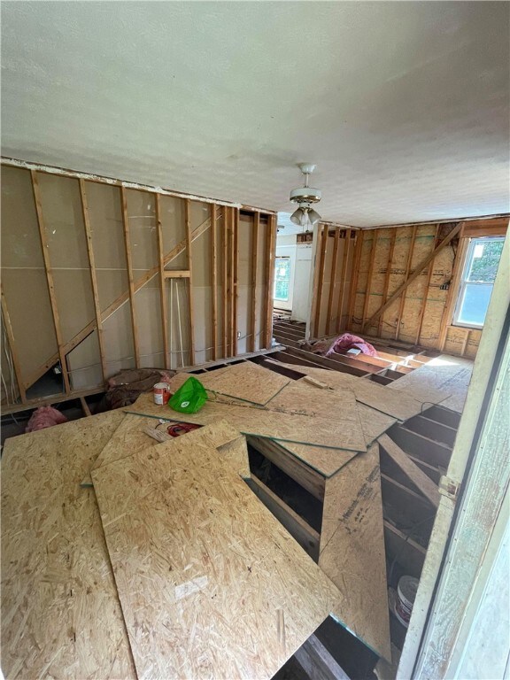 Entering at front door