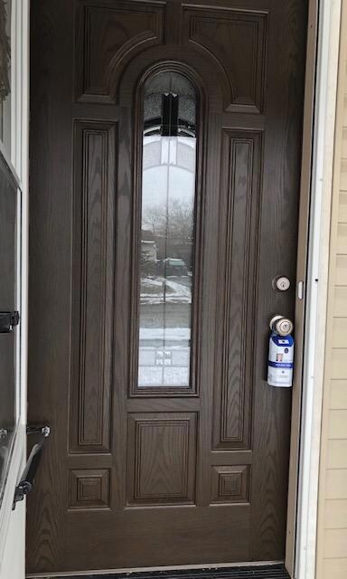 New Inside door on the Entry