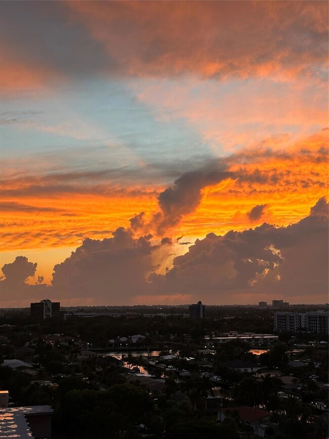 GORGEOUS SUNSET from unit  8P
