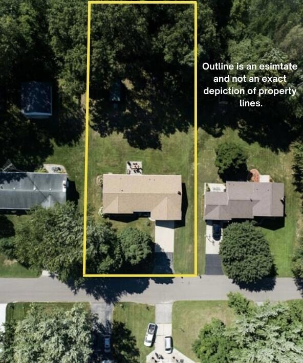 Outline is esimtate and not an exact dep