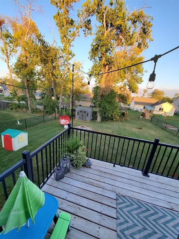 View from deck.