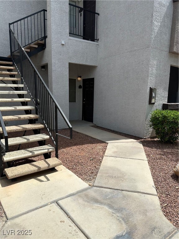 First floor entry