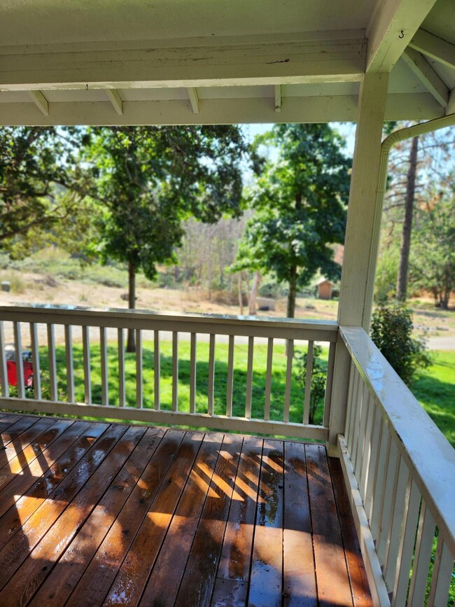 View from porch