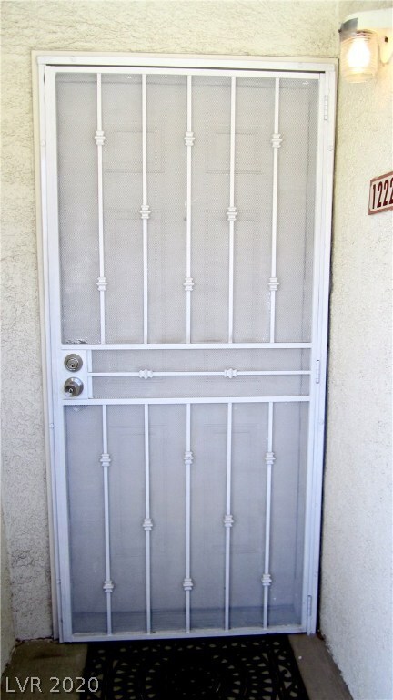 Locking screen door to let air in but keep secure.