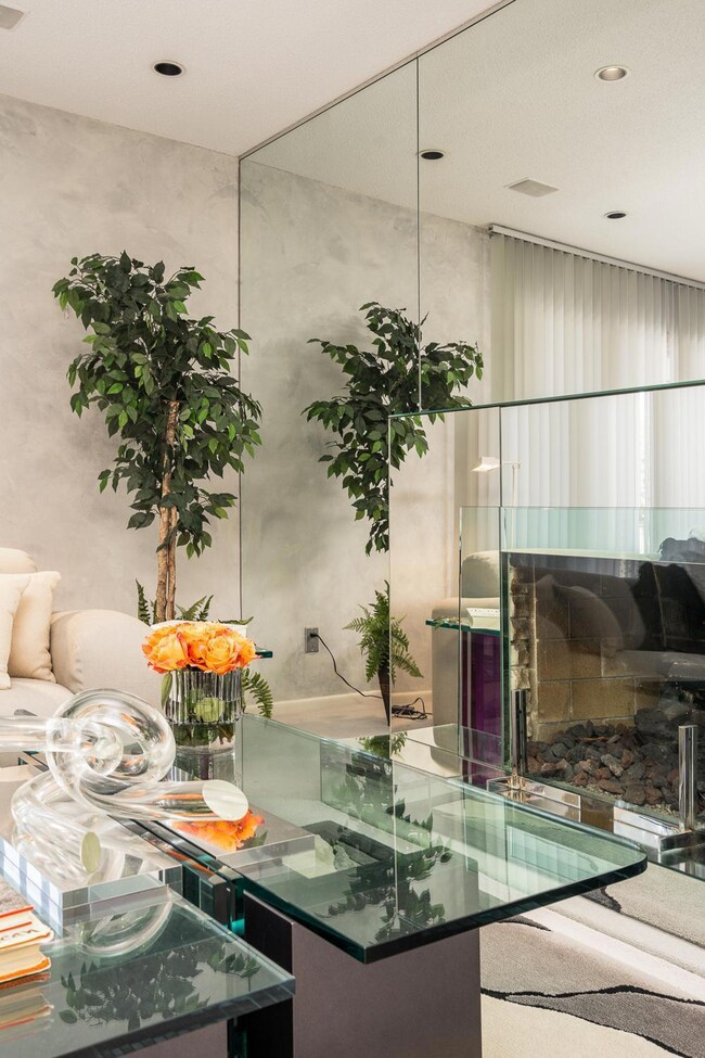 Elegant Fireplace Setting