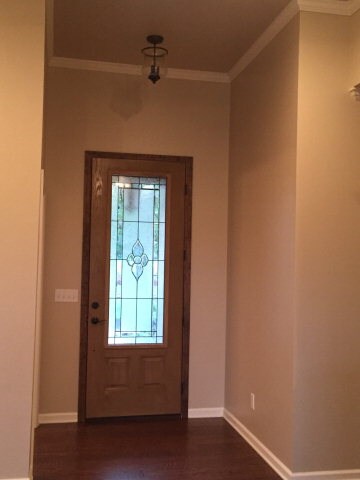 Beveled Front Door