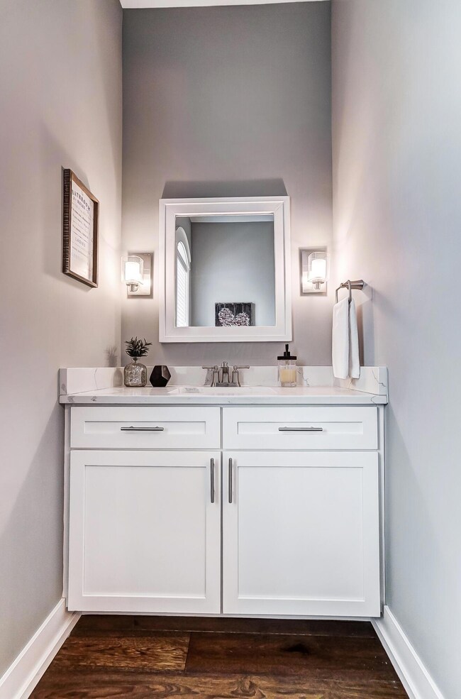 Half bath on main
