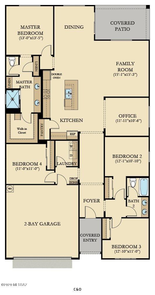 Pima D floor plan