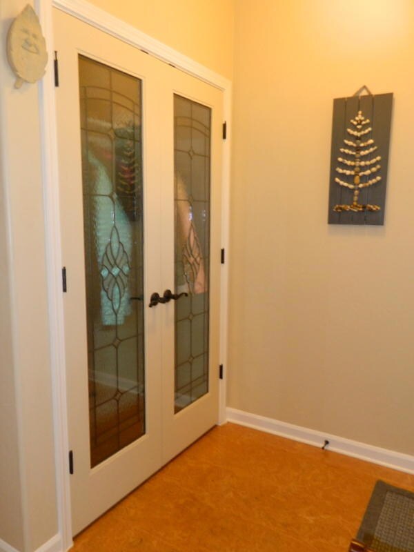 Guest Closet w/ Glass Doors