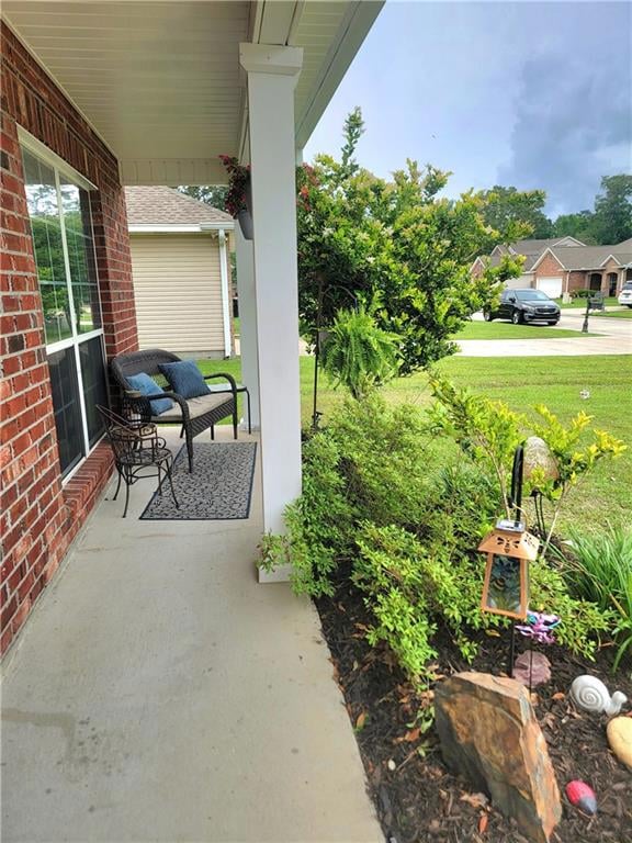 Sweet front porch