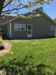 Back of home!  Level yard!