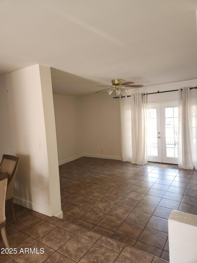 sunken family room