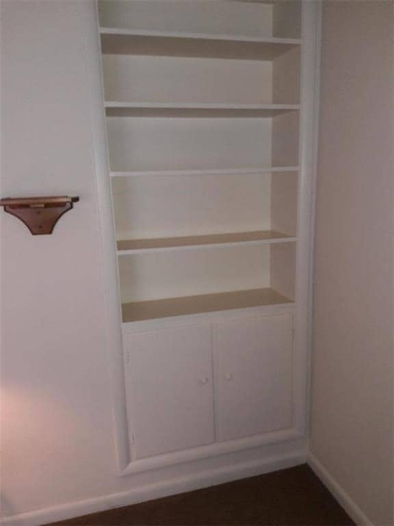 Great Built In for family treasures.