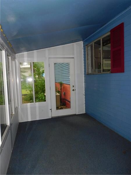 In-door patio with an exit to your tabletop backya