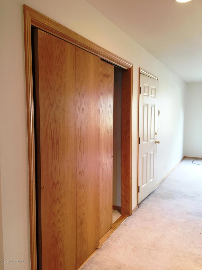 Hall closet