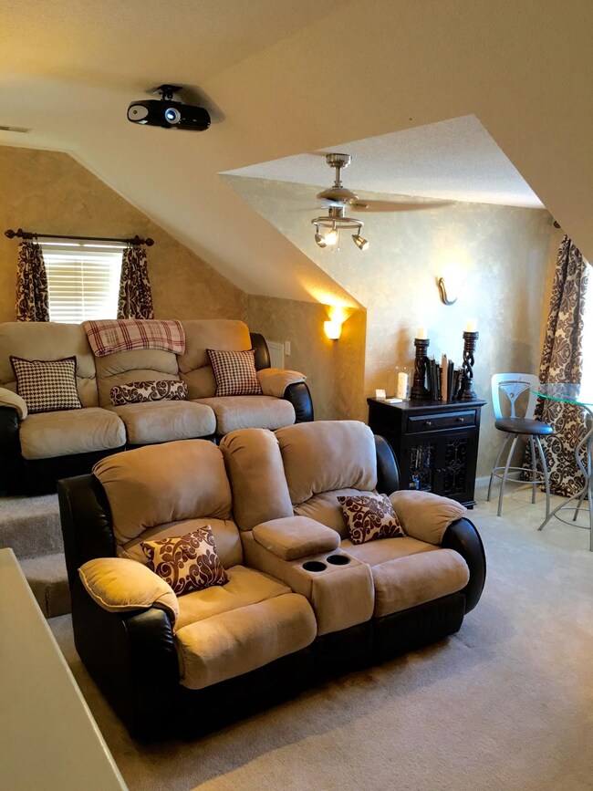 Falling Creek movie room