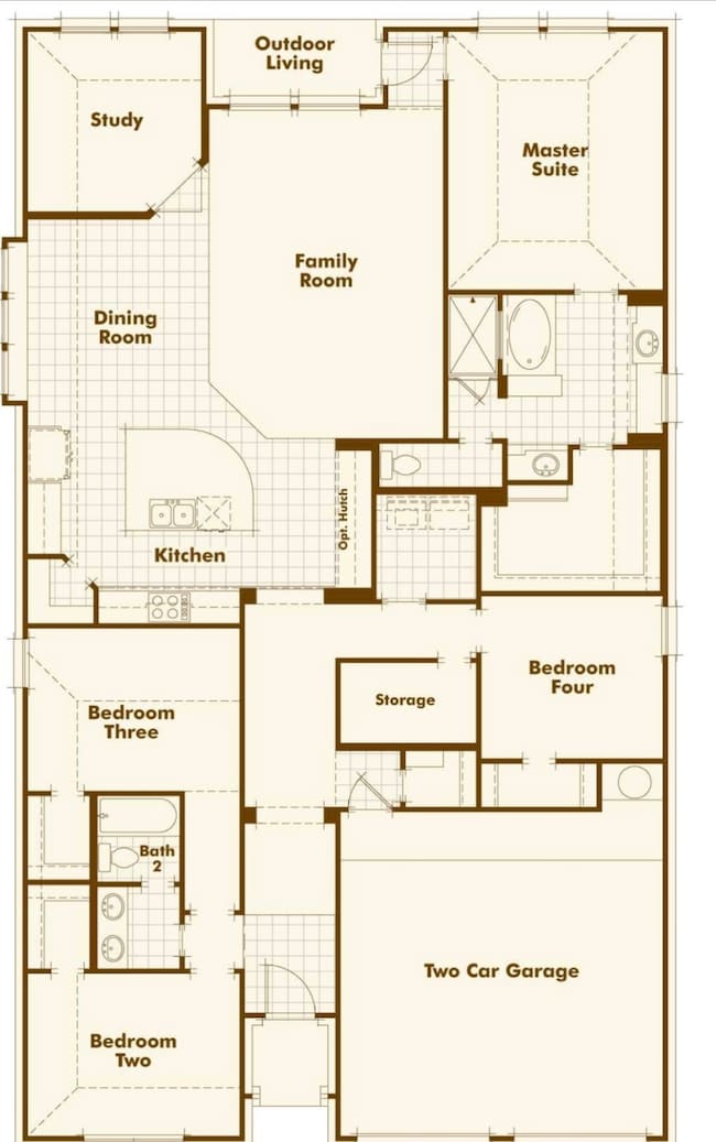 View of room layout