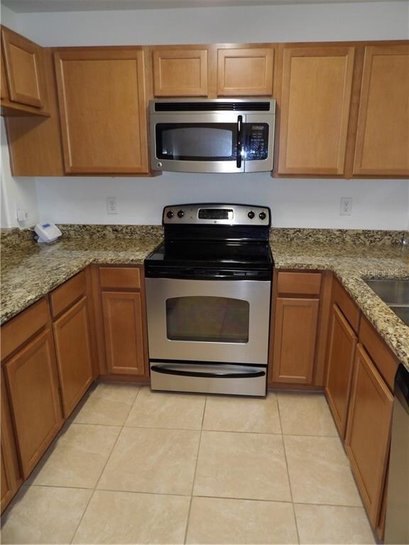 Kitchen with Stainless Appliances
