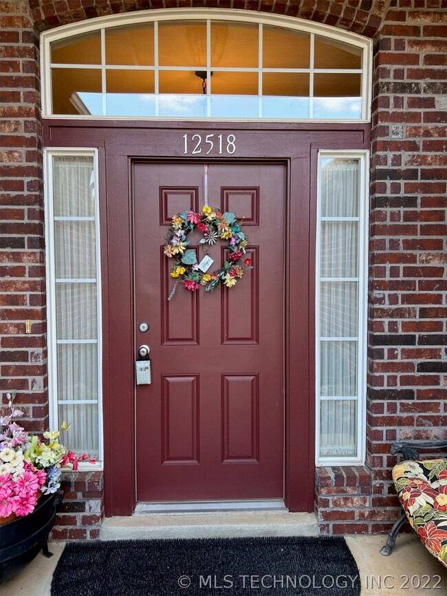Front door to enter this property