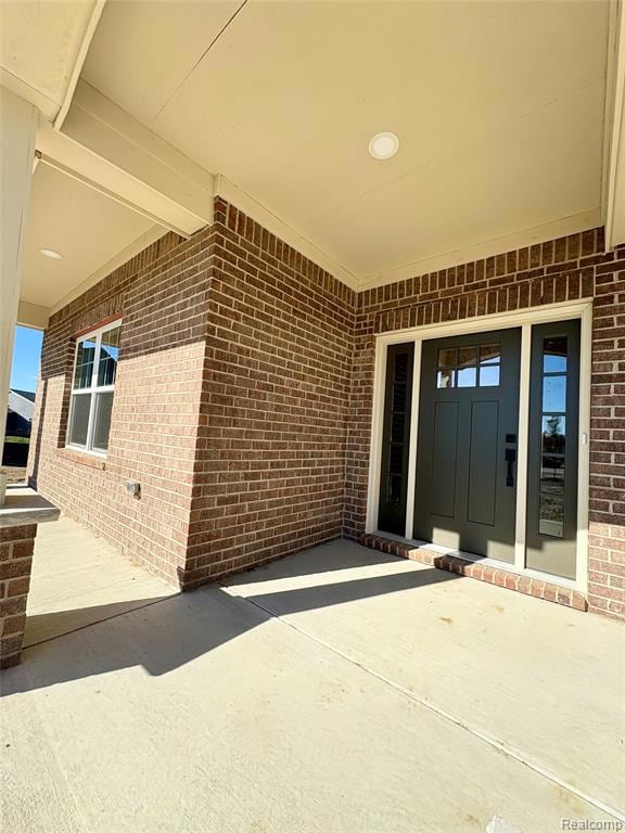 Front porch with plenty of seating room