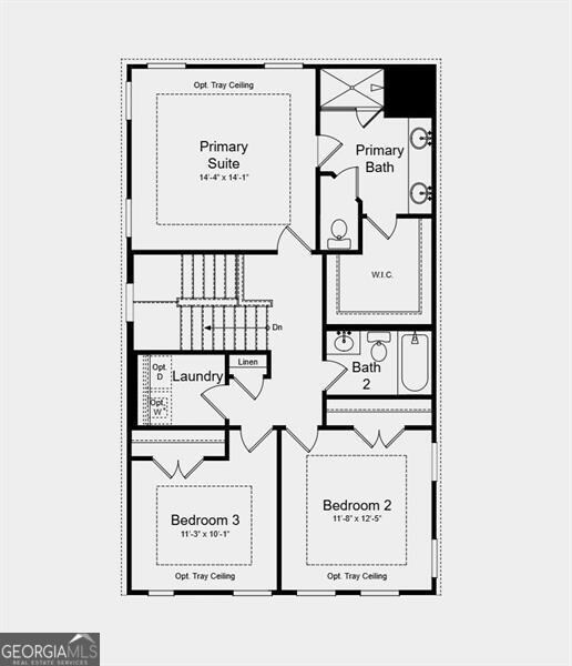 Upper Level Floor Plan