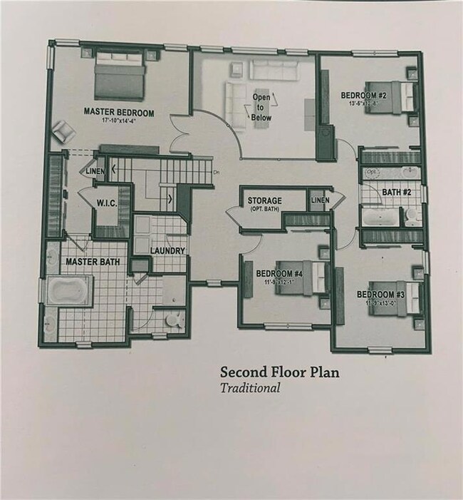 Plan 4 Second floor