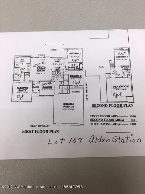 Lot 157 Alden Sta Floor Plan