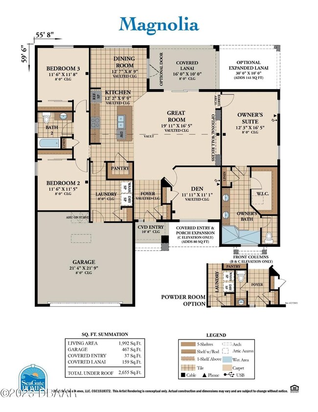 Magnolia plan