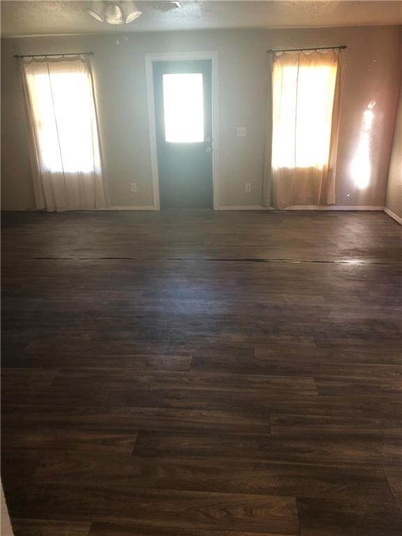 Living Room looking from dining room towards front