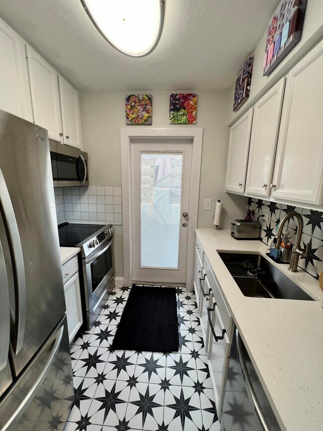 Kitchen w/access out