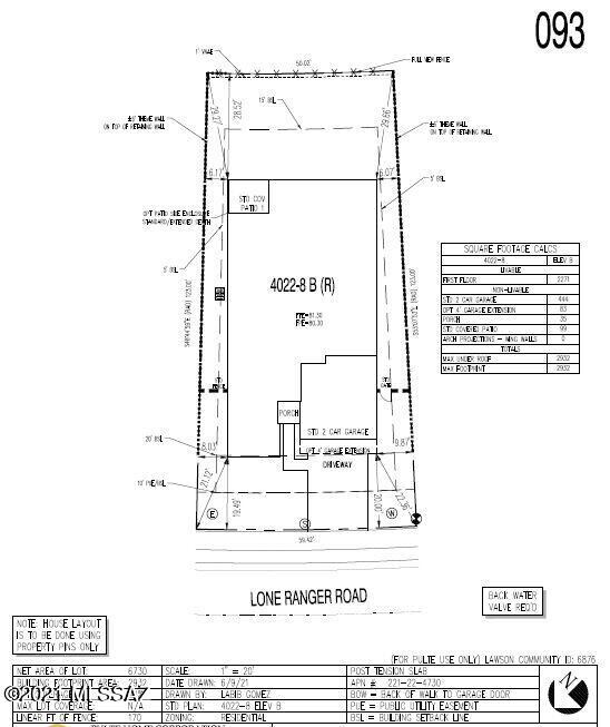 Plot Plan